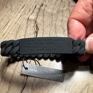 Marc by Marc Jacobs Matte Black Chain Bracelet